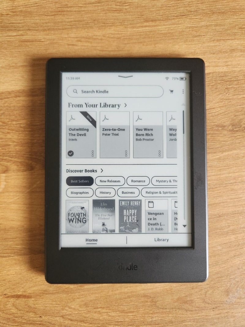Máy Đọc Sách Điện Tử Amazon Kindle Basic 8th