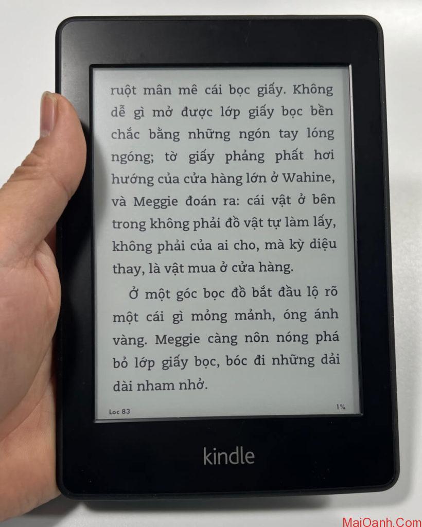 Máy đọc sách điện tử Kindle Paperwhite 1 đã sử dụng