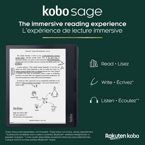 Máy Đọc Sách Điện Tử Kobo Sage 8 Inch
