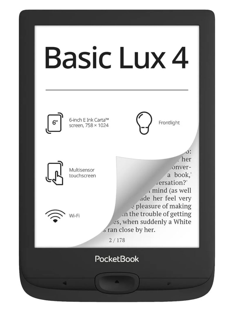 Máy đọc sách điện tử PocketBook Basic Lux 4