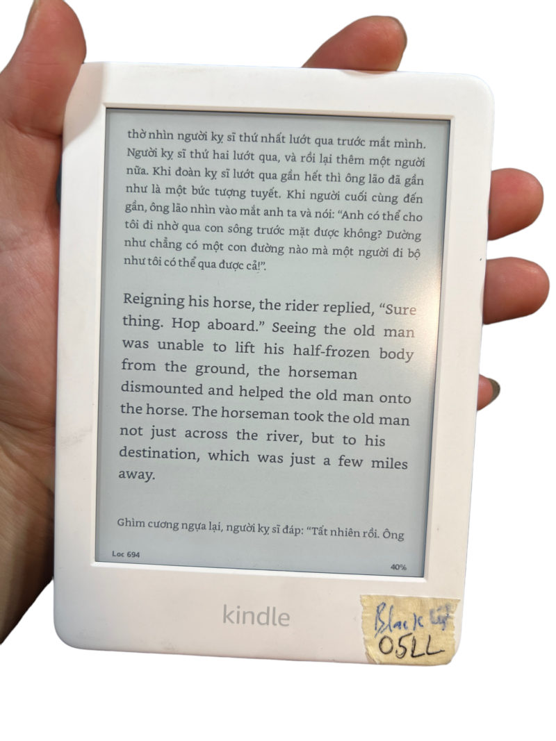 Máy Đọc Sách Amazon Kindle Basic 10th đẹp